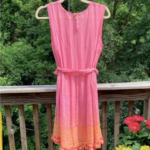 Anthropologie Lucile Dress XS Pink. Summer Party Dress. 🥳☀️😎 - Picture 7 of 9